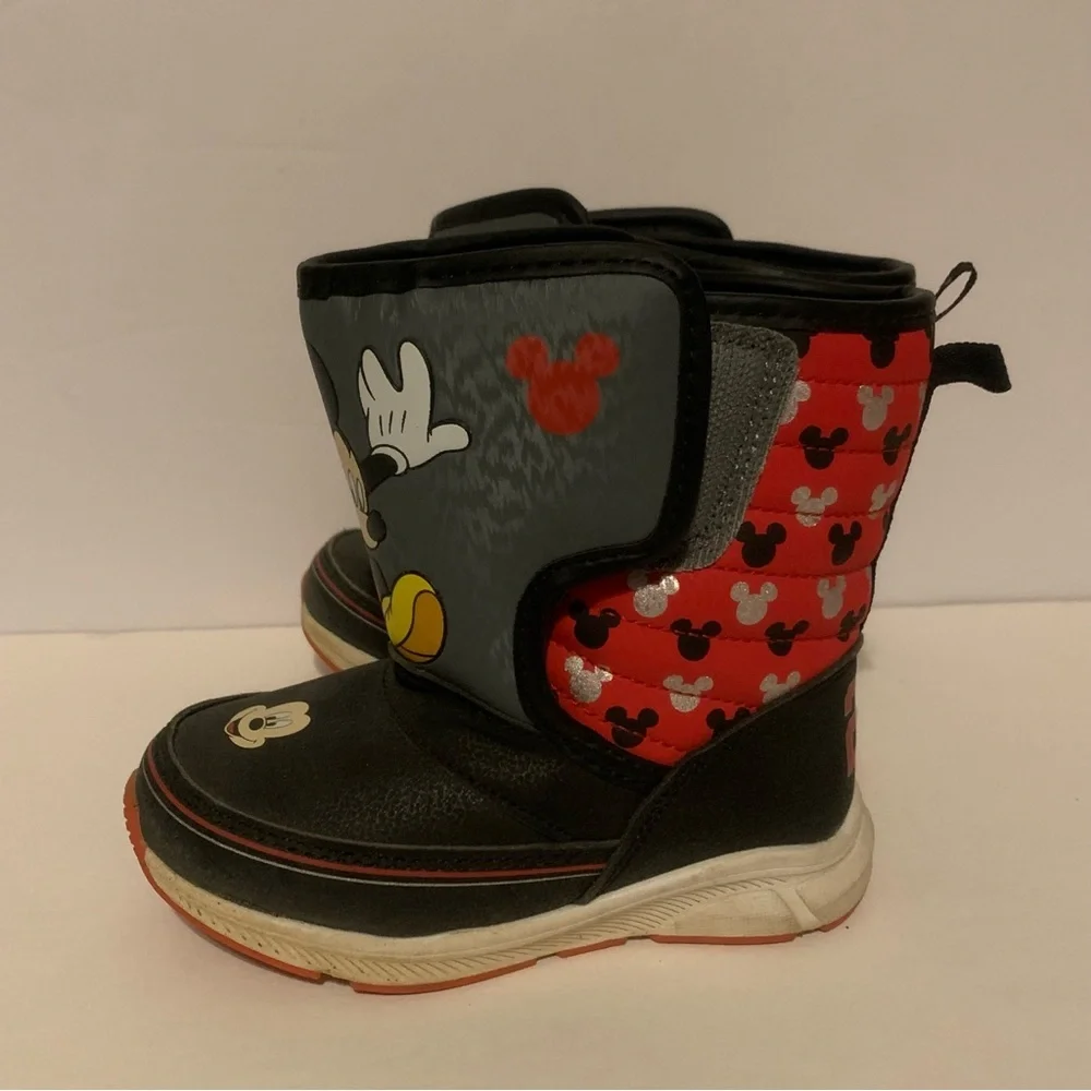 Disney Mickey Mouse Kids Snow Boots